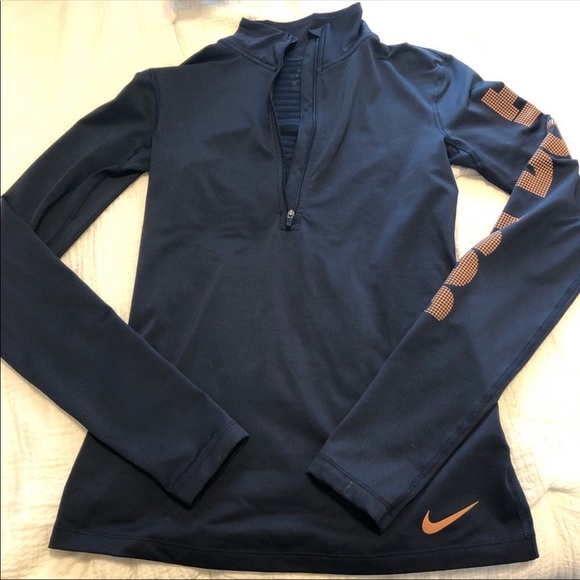 Nike Tops - Nike navy blue Sri fit quarter zip